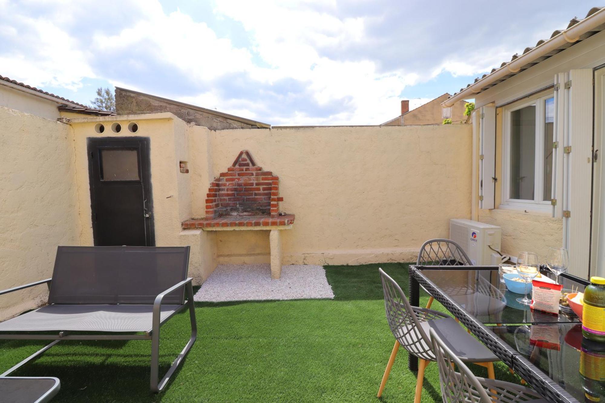 Le Patio - Spacieux T3 Avec Climatisation Et Jardin Privatif Бержерак Экстерьер фото