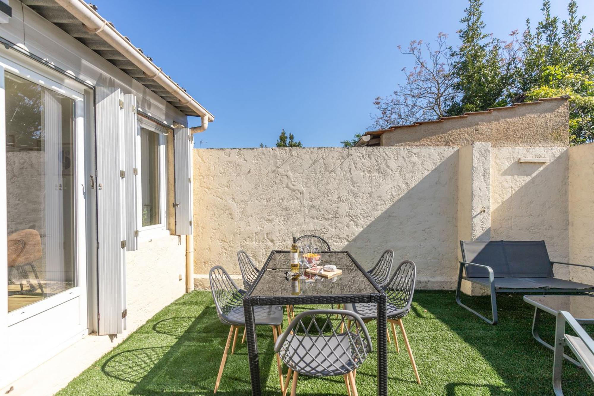 Le Patio - Spacieux T3 Avec Climatisation Et Jardin Privatif Бержерак Экстерьер фото