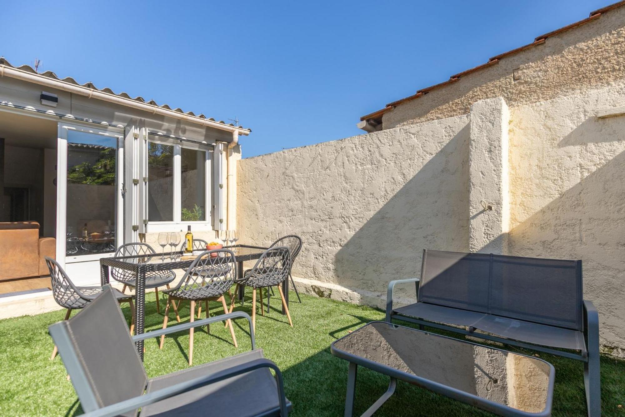 Le Patio - Spacieux T3 Avec Climatisation Et Jardin Privatif Бержерак Экстерьер фото